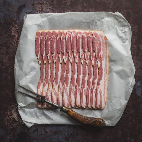 American style smoked streaky bacon (200g packs)